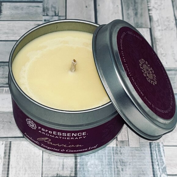 rareESSENCE Passion Travel Tin Candle 4oz 100% Pure Essential Oil - Picture 5 of 5